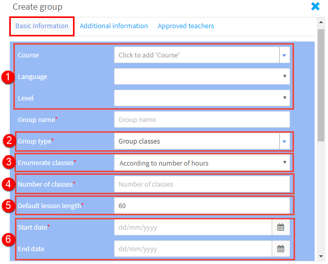 How to create a group 1