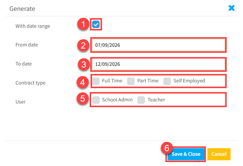 Daily Time tracking
